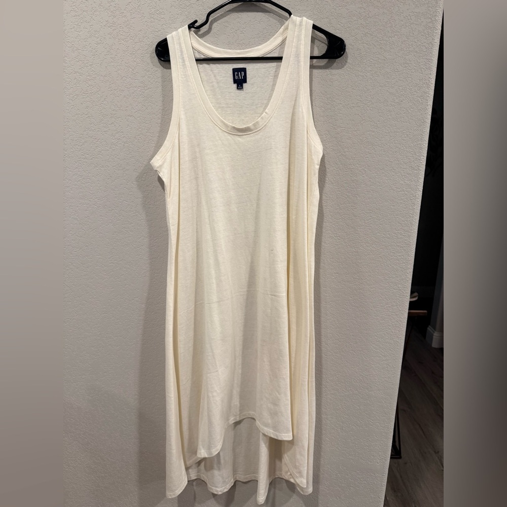 GAP Women's Ivory TShirt Dress